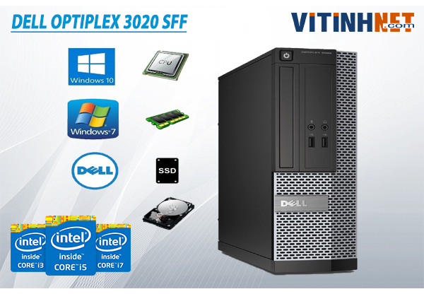 Dell Optiplex 3020 / 7020 / 9020 SFF Core i3 4130 8G SSD240G A14