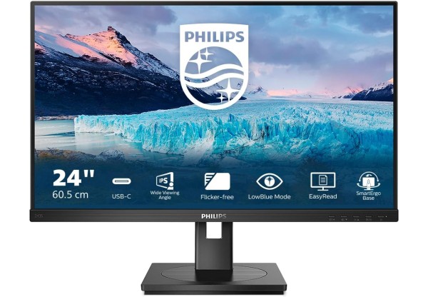 LCD Philips 24E1N1100A 24in FHD/IPS/Loa new 100%