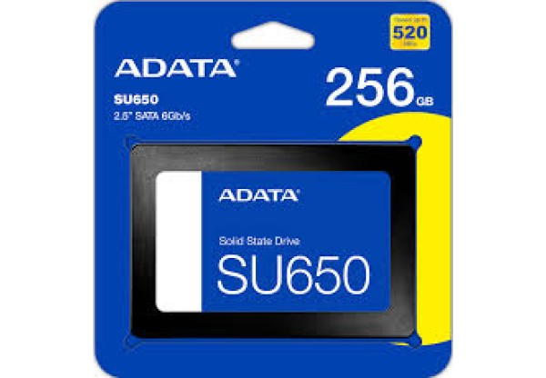 SSD Adata SU650 256G Sata 3
