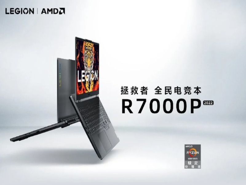 Ra mắt Lenovo Legion R7000P 2022, Legion R9000P 2022 với Bộ xử lý AMD Ryzen và Màn hình 165Hz